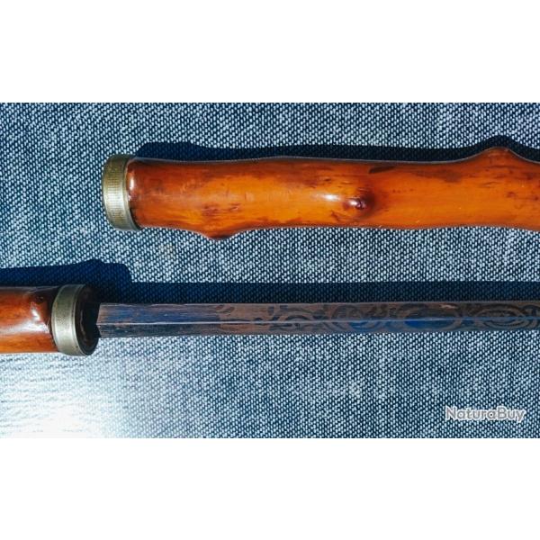 Belle canne pe ancienne fin 19me sicle