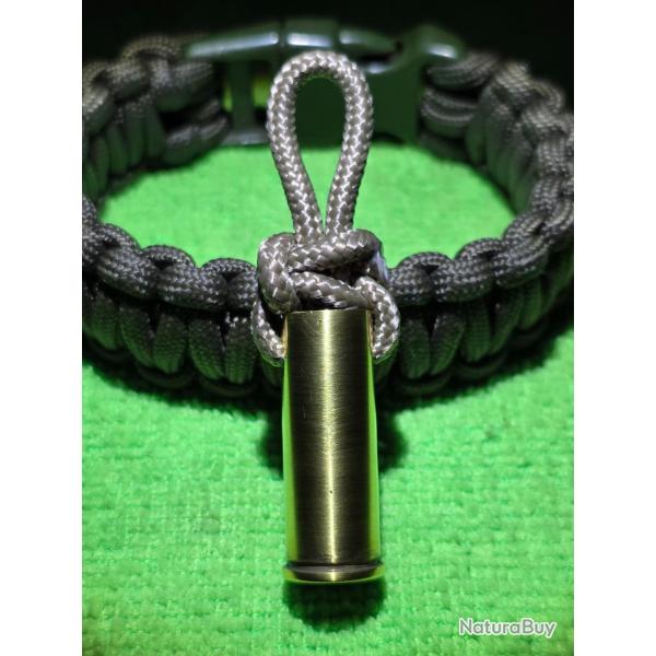 Porte-cl� 44 magnum/rem/mag paracorde TAN