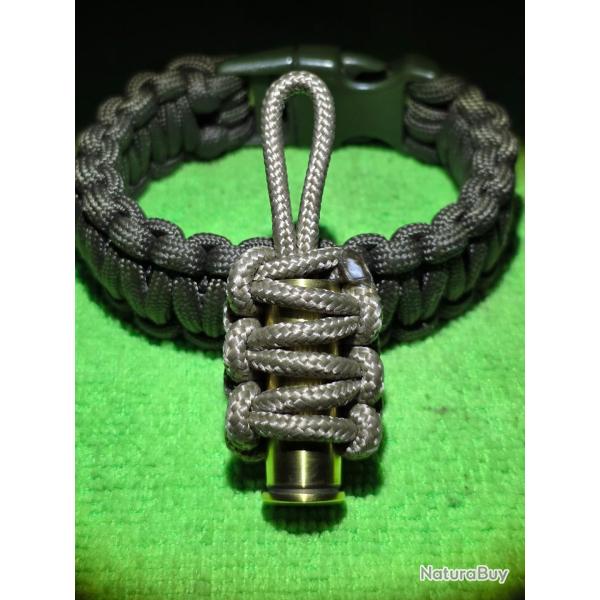 Porte-cl� 44 magnum/rem/mag paracorde large TAN