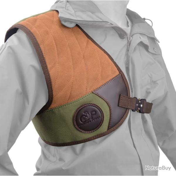 Gilet de protection en cuir Righty Hunter (vert)