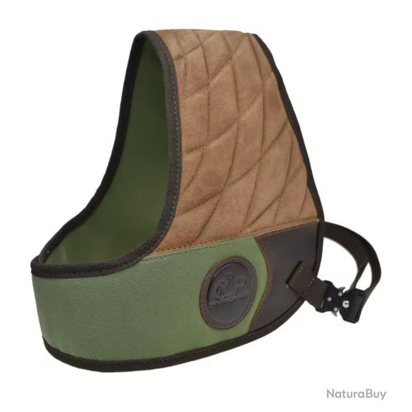 Gilet de protection en cuir Righty Hunter (vert) (2)