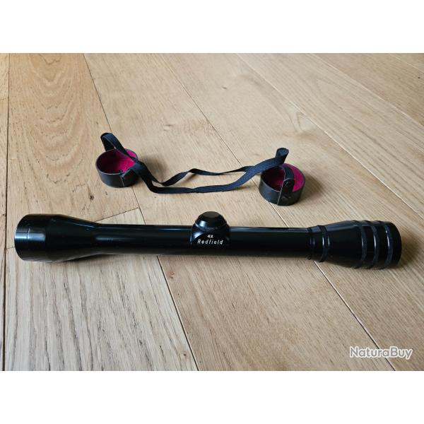 Lunette am�ricaine vintage REDFIELD 4X38 mod�le inconnu r�ticule 4