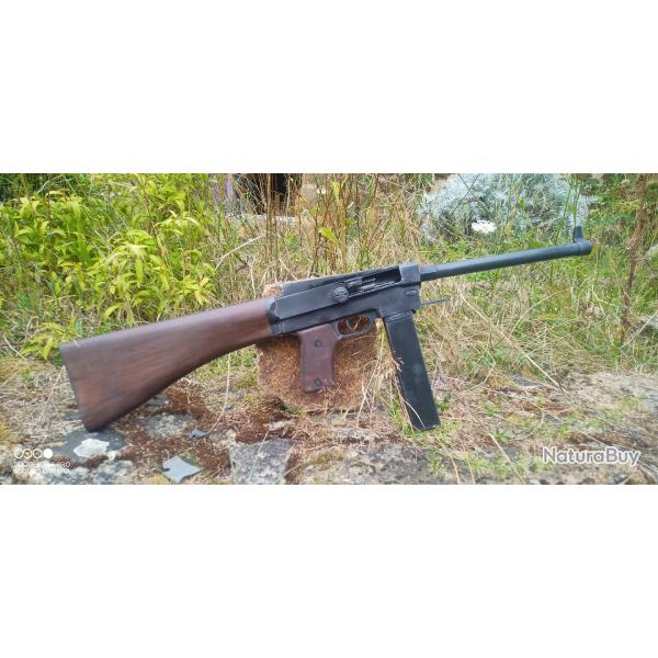 MAS 38 - Rplique semi-manoeuvrable avec marquages et patine ralistes - Fabrication artisanale