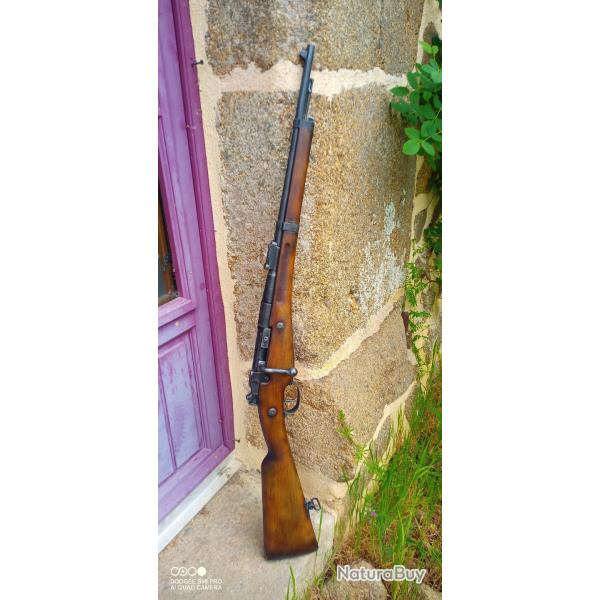 replique de mousqueton berthier manoeuvrable avec marquages