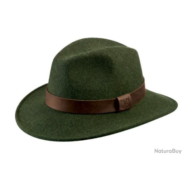 CHAPEAU FEUTRE ALCANTARA VERT RISERVA