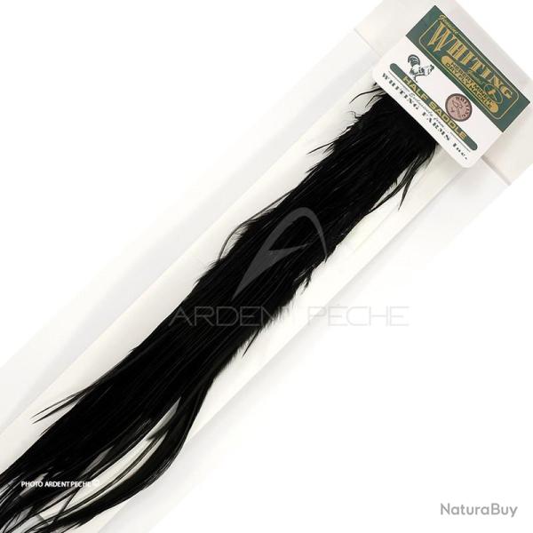 1/2 Saddle WHITING HEBERT bronze noir