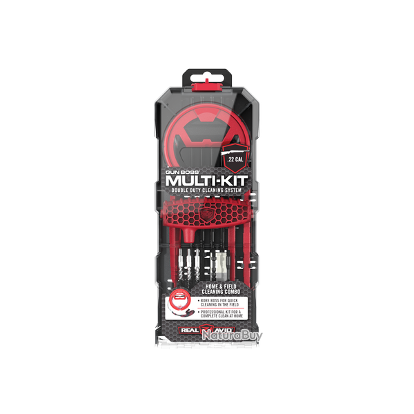 GUN BOSS MULTI-KIT DE NETOYAGE REAL AVID 22Lr
