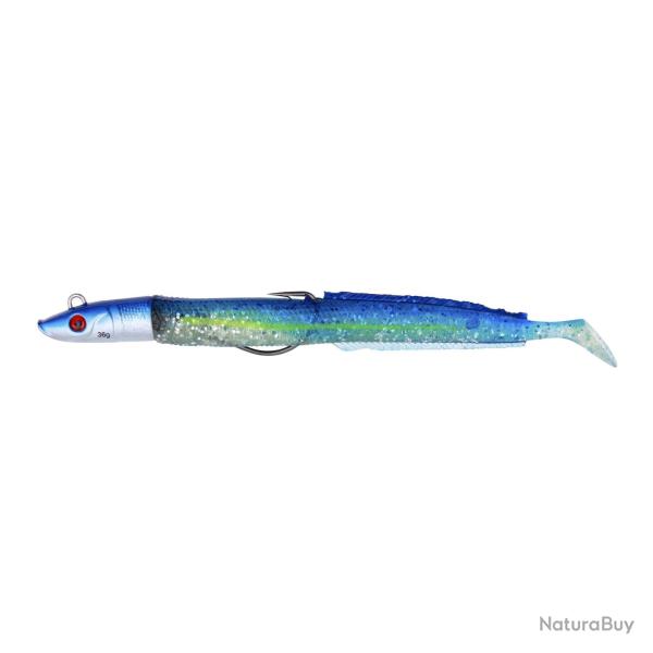 Leurre Flashmer Blue Equille 15,5cm Dos Bleu