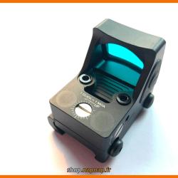 Point rouge: Mini Reflex Red Dot Sight ajustable LED RMR, montage pour Glock et rail picatinny 20 mm