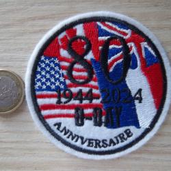 écusson libération collection 80 éme anniversaire D-DAY 1944 2024 Normandie