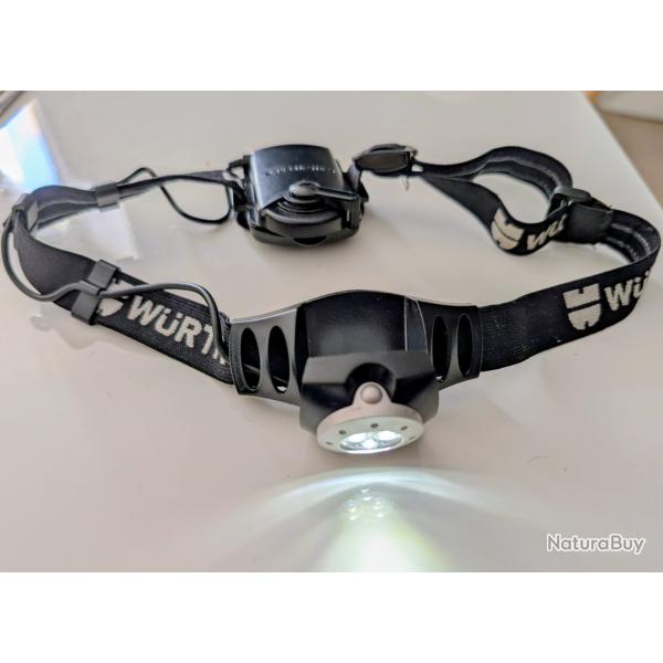 Lampe frontale led Wurtz intensit� et orientation r�glable