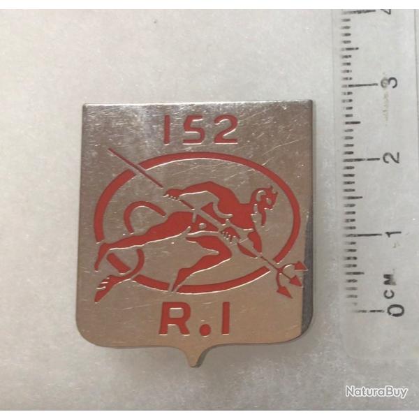 FRANCE INFANTERIE - Insigne 152� R.I. R�giment d Infanterie Ed. Atlas (477)