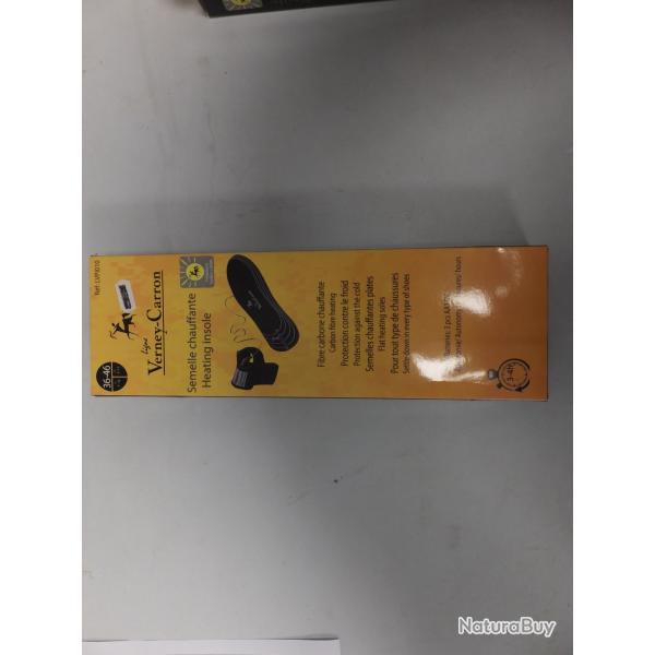 SEMELLE CHAUFFANTE VERNEY CARRON