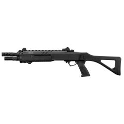 R&eacute;plique fusil &agrave; pompe FABARM STF12 Compact noir Gaz