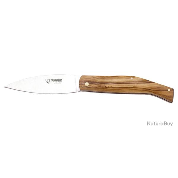 Couteau Cudeman Lame 90mm - Manche Olivier