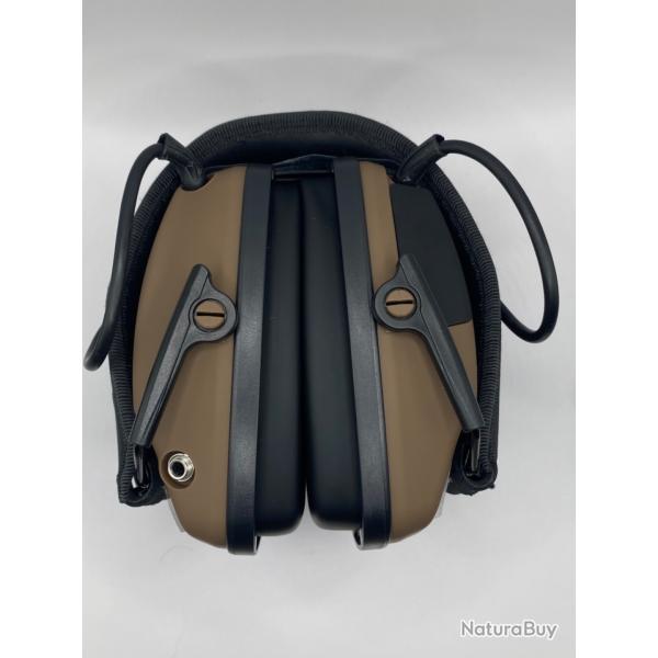 Casque antibruit �lectronique BODYGUARD kaki