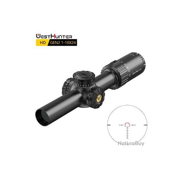 WestHunter HD GEN 2 1-10X24 IR LIVRAISON OFFERTE