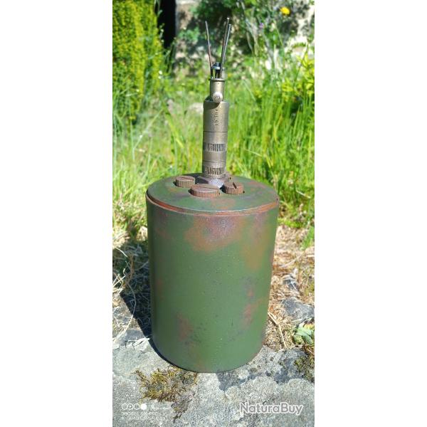 replique de mine smi35 monobloc avec marquages,