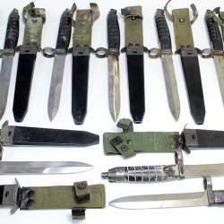 Ba&iuml;onnette d'origine su&eacute;doise mod&egrave;le 1965  Bayonet Prix pour 10 pi&egrave;ces