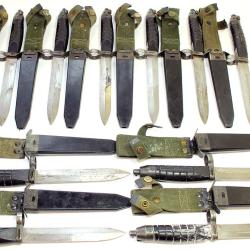 Ba&iuml;onnette d'origine su&eacute;doise mod&egrave;le 1965  Bayonet Prix pour 10 pi&egrave;ces