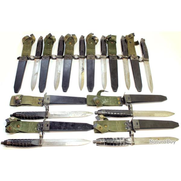Ba�onnette d'origine su�doise mod�le 1965  Bayonet Prix pour 10 pi�ces