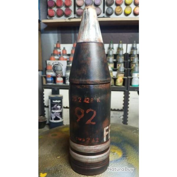 replique d obus de 7.5cm kwk 39 sans douille