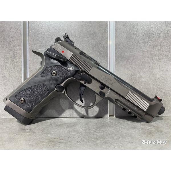 "NOUVEAUT 2025" Pistolet BERETTA 92X Performance Dark Grey Calibre 9 mm Para Optic Ready