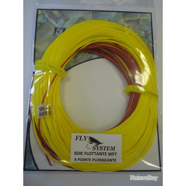 EUROFLY SOIE MOUCHE FLOTTANTE A POINTE PLONGEANTE - WF7FS