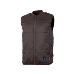 Gilet CHAUFFANT SOMLYS marron