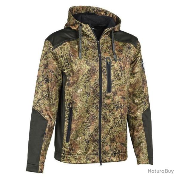 BLOUSON VERNEY CARRON pro hunt ZIPPE WOLF kaki