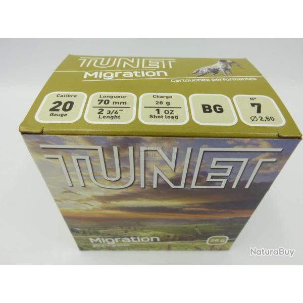 TUNET MIGRATION CAL 20 N7 BG 28G X25