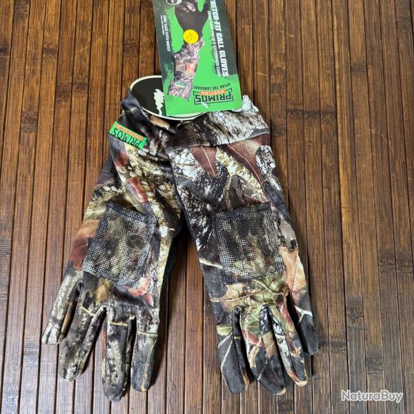 Gants Camouflage Primos Hunting Calls Stretch Anti-Drapants