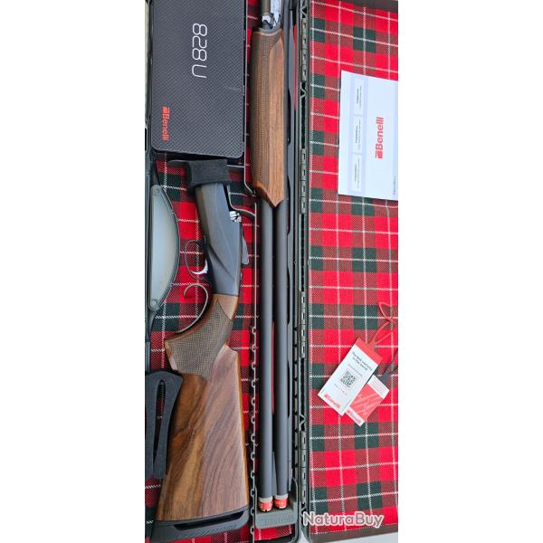 BENELLI 828 U SPORTING GAUCHER ETAT NEUF 76CM