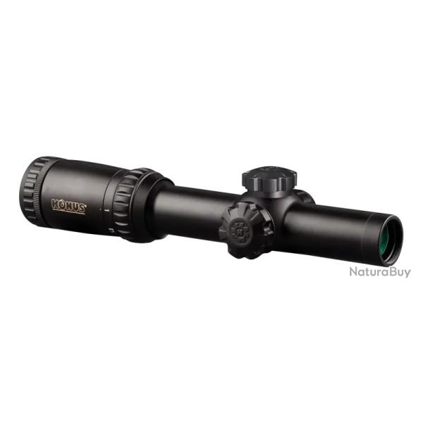 KONUS - Lunette KONUSPRO M-30 1-6X24 RET GRAVE CIRCLE DOT LUMINEUX