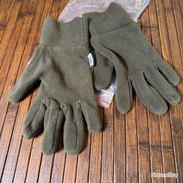 GANTS POLAIRE VERT SOMLYS