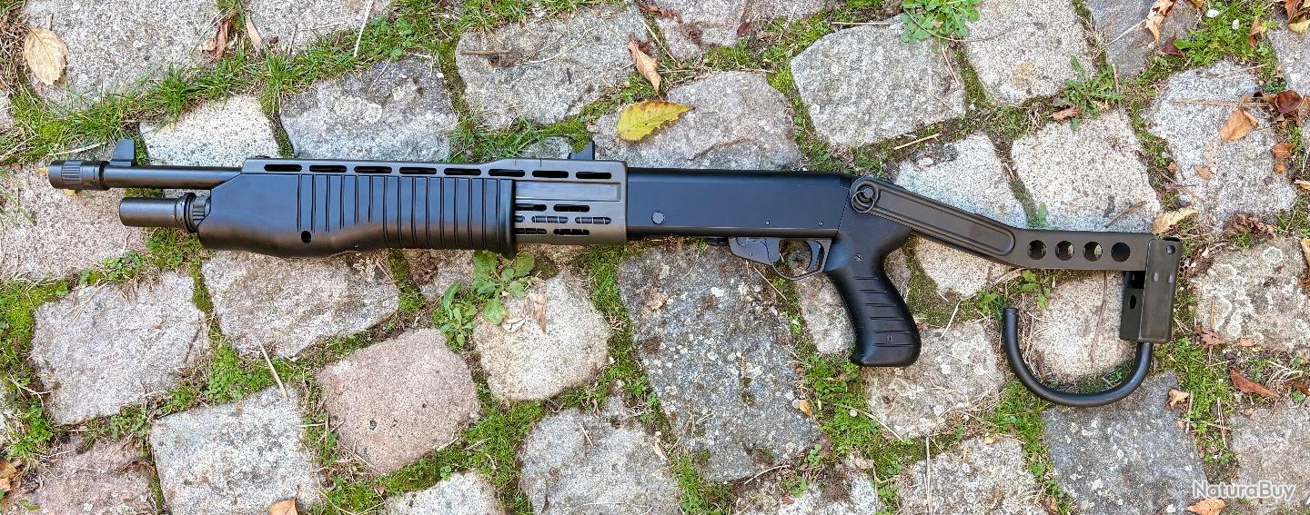 Réplique airsoft Fusil à pompe Franchi SPAS-12 - projection 3 billes à