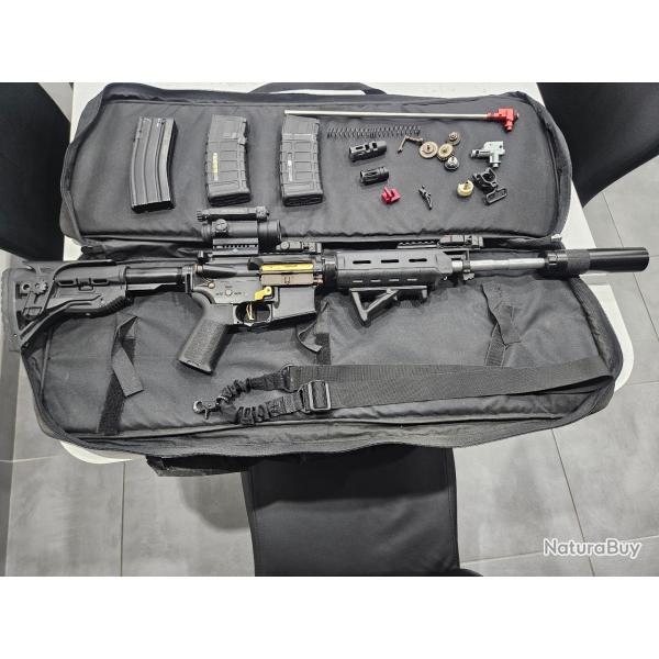 M4 asg full metal aegGearbox 100% fiabiliseOptimis pour la prcision.