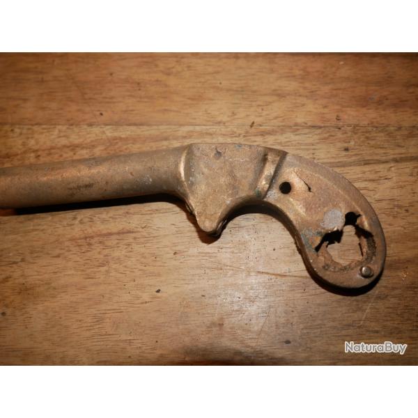 Ebauche en laiton de pistolet � percussion type Abil�ne