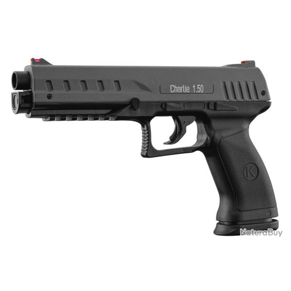 Vente flash ! Pistolet Charlie 1.50 - Cal. 50  balles caoutchouc