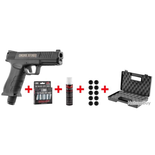 Vente Flash ! Pack Pistolet de Dfense Concorde Defender CD50