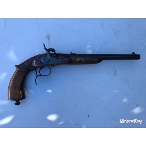 PISTOLET DE TIR A PERCUTION CALIBRE 12MM A CANON LISSE