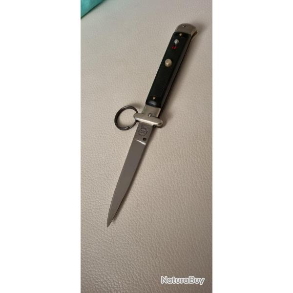 Ann�es 60, couteau ancien automatique Cartailler, Neuf de vieux stock