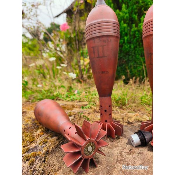 replique de mortier de 8cm demontable