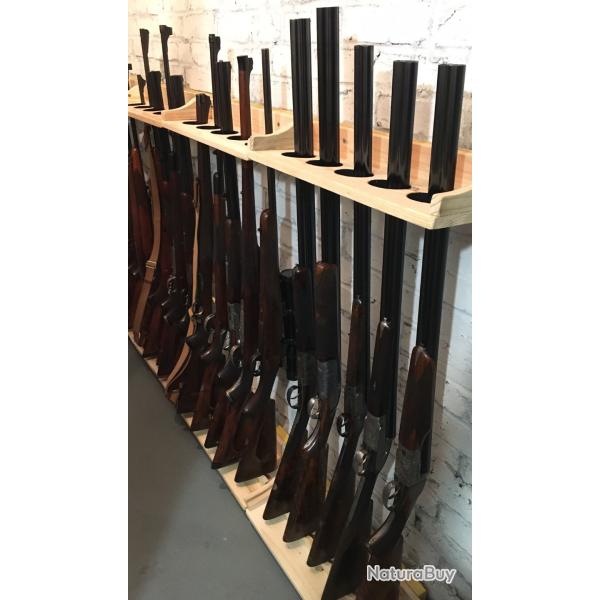 Porte 8 fusils en bois de chne