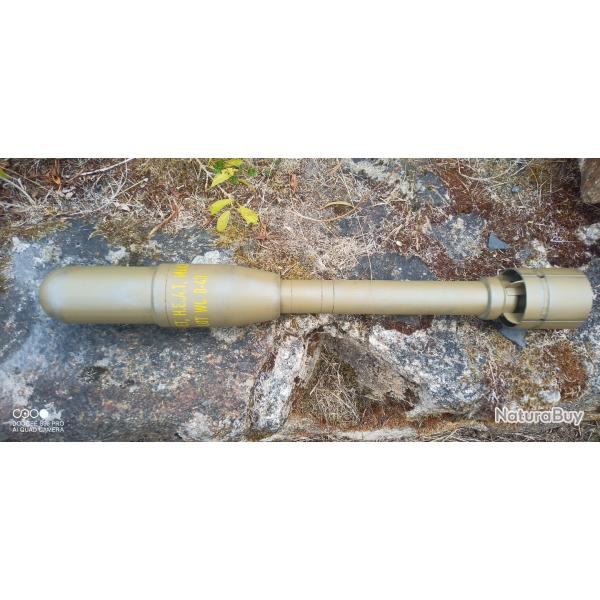 replique de roquette de bazooka m6a3 demontable