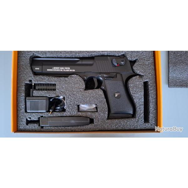 Desert Eagle .50AE RTP AEP avec NiMH - Culasse mtal - Cybergun