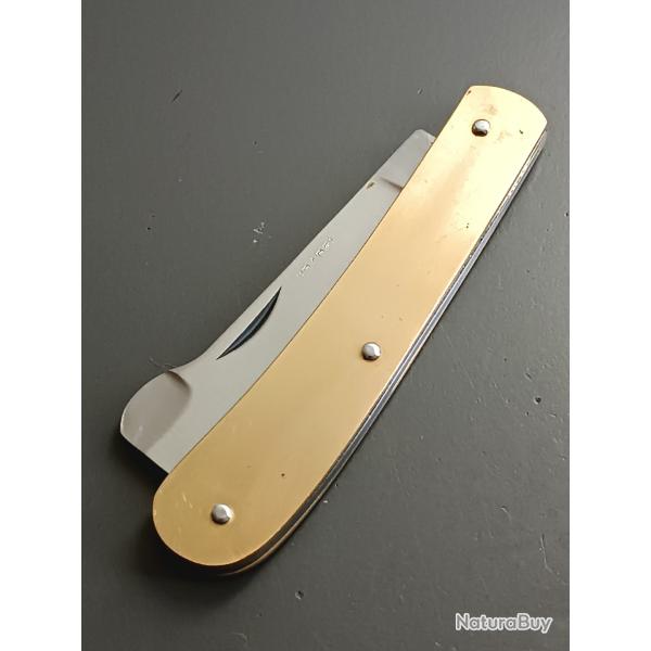 ANCIEN COUTEAU DE MTIER, THIERS manche laiton.