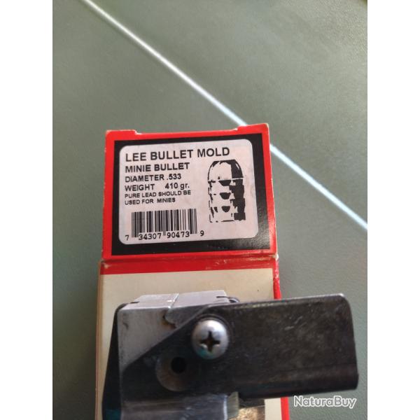 Moule  balle LEE 533 MINIE