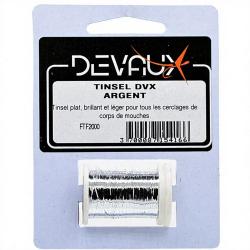 Tinsel plat DEVAUX Argent