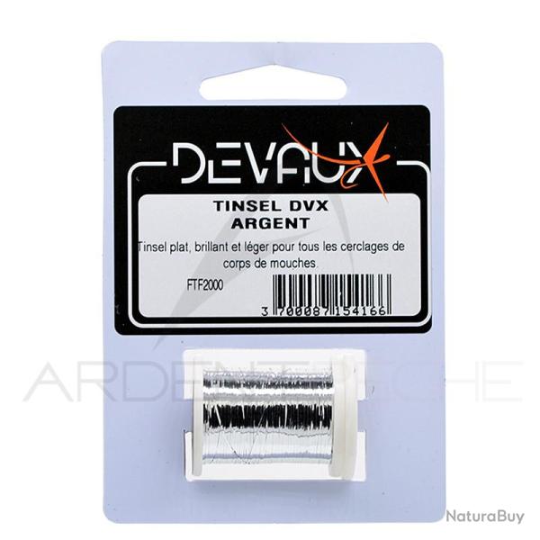 Tinsel plat DEVAUX Argent